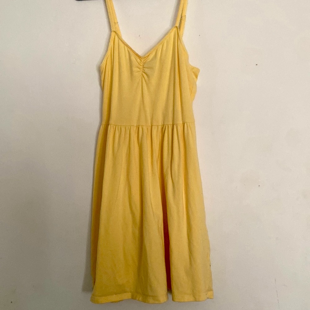 yellow forever 21 sun dress